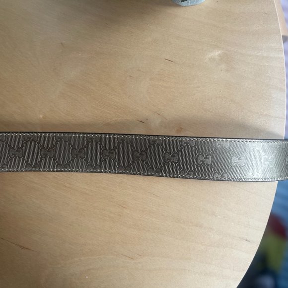 Authentic GUCCI Guccissima Gold Women's Belt - Picture 10 of 14